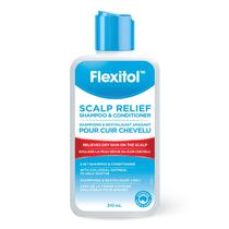 Shampoo e condicionador Flexitol Scalp Relief 210 ml para couro cabeludo seco Shampoo e condicionador Flexitol Scalp Relief 210 ml para couro cabeludo seco