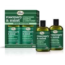 Shampoo e condicionador fortalecedor de cabelo Difeel Rosemary