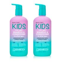 Shampoo e condicionador GIOVANNI Eco Chic Kids 2 em 1 490mL x2 Shampoo e condicionador GIOVANNI Eco Chic Kids 2 em 1 490mL x2
