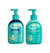 Shampoo e Condicionador Glicerina Baby Pampers 200ml