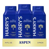 Shampoo e condicionador Harry's 2 em 1 para homens, 414 ml, pacote com 3 Shampoo e condicionador Harry's 2 em 1 para homens, 414 ml, pacote com 3