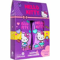 Shampoo e Condicionador Hello Kitty Cacheados Cia da Natureza