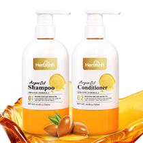 Shampoo e Condicionador Herbishh Óleo de Argan 500ml para Cabelos Cacheados
