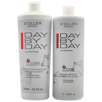 Shampoo E Condicionador Hidratante Kit Day By Day Todos Os Tipos 1L Shampoo E Condicionador Hidratante Kit Day By Day Todos Os Tipos 1L