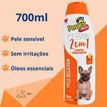 Shampoo E Condicionador Hipoalergênico para Cães e Gatos 700ml Powerpets