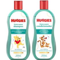 Shampoo e Condicionador Huggies Extra Suave