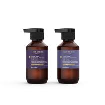 Shampoo e condicionador iluminador Travel Set Theorie Purple Sage 90 ml