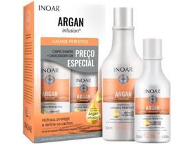 Shampoo e Condicionador Inoar Argan Infusion - Cachos Perfeitos Shampoo e Condicionador Inoar Argan Infusion - Cachos Perfeitos