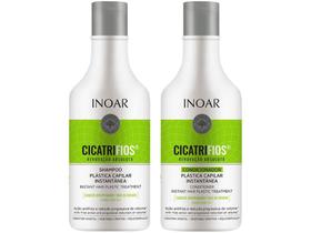 Shampoo e Condicionador Inoar Cicatrifios - 250ml Cada