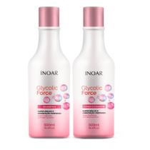 Shampoo e Condicionador Inoar Glycolic Force 500ml Shampoo e Condicionador Inoar Glycolic Force 500ml