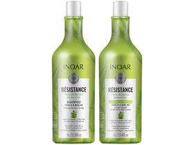 Shampoo e Condicionador Inoar Résistance Bambu - 1L Cada