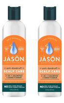 Shampoo e condicionador JASON Dandruff Relief 360ml (pacote com 2) Shampoo e condicionador JASON Dandruff Relief 360ml (pacote com 2)