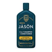 Shampoo e condicionador Jason Men's Refreshing 2 em 1 355 ml Shampoo e condicionador Jason Men's Refreshing 2 em 1 355 ml