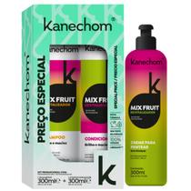 Shampoo e Condicionador Kanechom Mix Fruit + Creme para Pentear