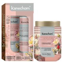 Shampoo e Condicionador Kanechom Rosa Mosqueta com Jojoba + Máscara Condicionante Shampoo e Condicionador Kanechom Rosa Mosqueta com Jojoba + Máscara Condicionante