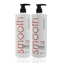 Shampoo e condicionador KERAGEN Smoothing Keratin Collagen 960mL