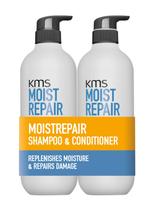 Shampoo e Condicionador KMS MOISTREPAIR Hidratante Duo 750 ml