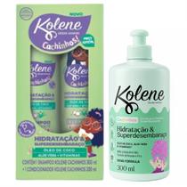 Shampoo e Condicionador Kolene Cachinhos + Creme para Pentear Shampoo e Condicionador Kolene Cachinhos + Creme para Pentear
