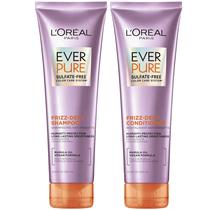 Shampoo e Condicionador L'Oréal Paris EverPure Frizz Defy - Conjunto Shampoo e Condicionador L'Oréal Paris EverPure Frizz Defy - Conjunto