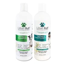 Shampoo e condicionador Lillian Ruff Calming Oatmeal para animais de estimação