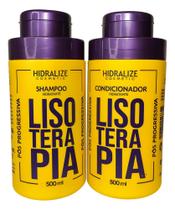Shampoo E Condicionador Lisoterapia 1l Pós Progressiva