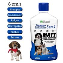 Shampoo e Condicionador Matt 6 em 1 Kelldrin 500ml