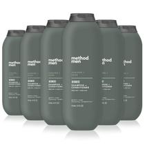 Shampoo e Condicionador Method Men Juniper + Sage - 414ml (Kit com 6)