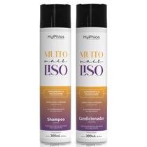 Shampoo E Condicionador Muito Mais Liso 300ml Myphios Shampoo E Condicionador Muito Mais Liso 300ml Myphios