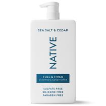 Shampoo e Condicionador Native Full Thick Sea Salt Cedar 1065 ml