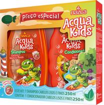 Shampoo e Condicionador Nazca Cabelos Lisos e Finos Acqua Kids 250ml