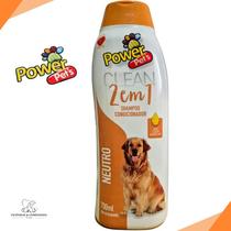 Shampoo E Condicionador Neutro Para Cães e Gatos 700ml Power Pets