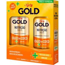 Shampoo e Condicionador Niely Gold Nutrição Mágica Óleo de Coco + Abacate Shampoo e Condicionador Niely Gold Nutrição Mágica Óleo de Coco + Abacate
