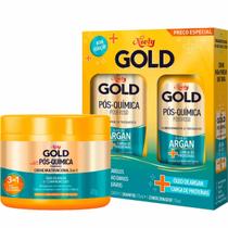Shampoo e Condicionador Niely Gold Pós-Química Poderoso + Creme Multifuncional Shampoo e Condicionador Niely Gold Pós-Química Poderoso + Creme Multifuncional