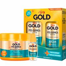 Shampoo e Condicionador Niely Gold Pós-Química Poderoso + Multifuncional+ Reparador de Pontas Shampoo e Condicionador Niely Gold Pós-Química Poderoso + Multifuncional+ Reparador de Pontas