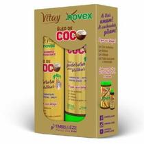 Shampoo e Condicionador Novex Óleo de Côco Vitay Embelleze (300ml - cada)