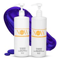 Shampoo e condicionador NOW Beauty Nourishing No Yellow Shampoo e condicionador NOW Beauty Nourishing No Yellow
