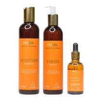 Shampoo E Condicionador + Oil Premium Mix Oil Coconut Argan Shampoo E Condicionador + Oil Premium Mix Oil Coconut Argan