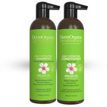 Shampoo e condicionador Óleo de Argan DermOrganic 500 ml sem sulfato Shampoo e condicionador Óleo de Argan DermOrganic 500 ml sem sulfato