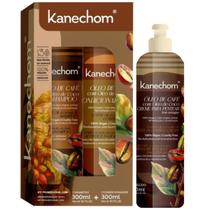 Shampoo e Condicionador Óleo de Café com Óleo de Coco + Creme para Pentear