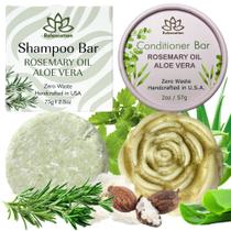 Shampoo e Condicionador Orgânico Bar Relaxcation - Com Alecrim