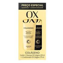 Shampoo E Condicionador Ox Colágeno Para Cabelos Danificados