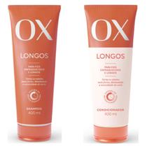 Shampoo e Condicionador Ox Longos 400ml (cada)