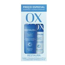 Shampoo e Condicionador Ox Restaura 375ml+170ml