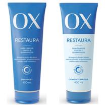Shampoo e Condicionador Ox Restaura 400ml (cada)