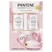 Shampoo e condicionador Pantene Nutrient Blends Miracle Moisture Boost Rose Water