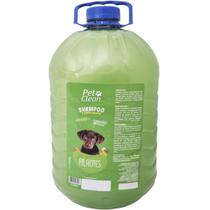 Shampoo e Condicionador Para Cachorros Gatos 5 Litros PH Neutro Pet Clean Filhotes