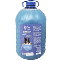 Shampoo e Condicionador Para Cachorros Gatos 5 Litros PH Neutro Pet Clean Neutro