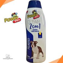 Shampoo E Condicionador para Cães e Gatos Filhotes 700ml Powerpets