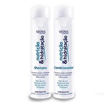 Shampoo e condicionador para nutrição e hidratação de cabelo Shampoo e condicionador para nutrição e hidratação de cabelo