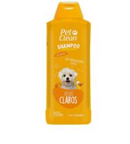 Shampoo e Condicionador Pêlos Claros - Pet Clean - 700ml Shampoo e Condicionador Pêlos Claros - Pet Clean - 700ml